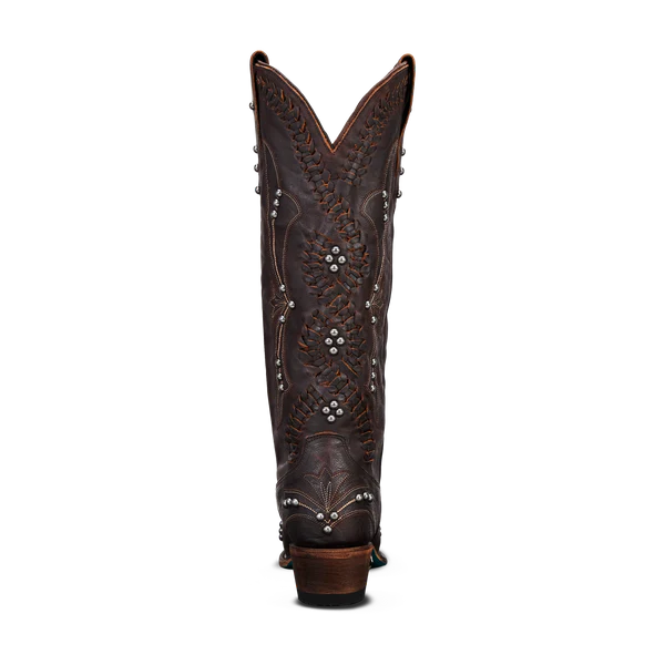 Cossette - Boho Western Boot in Cognac