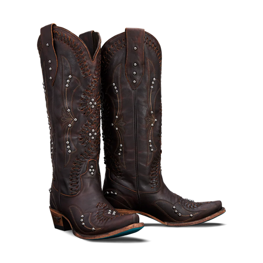 Cossette - Boho Western Boot in Cognac